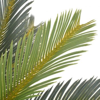 Umetna rastlina cikas palma z loncem zelene barve 90 cm