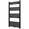 Črn Cevni Radiator za Centralno Ogrevanje Ravne Cevi 600x1160mm