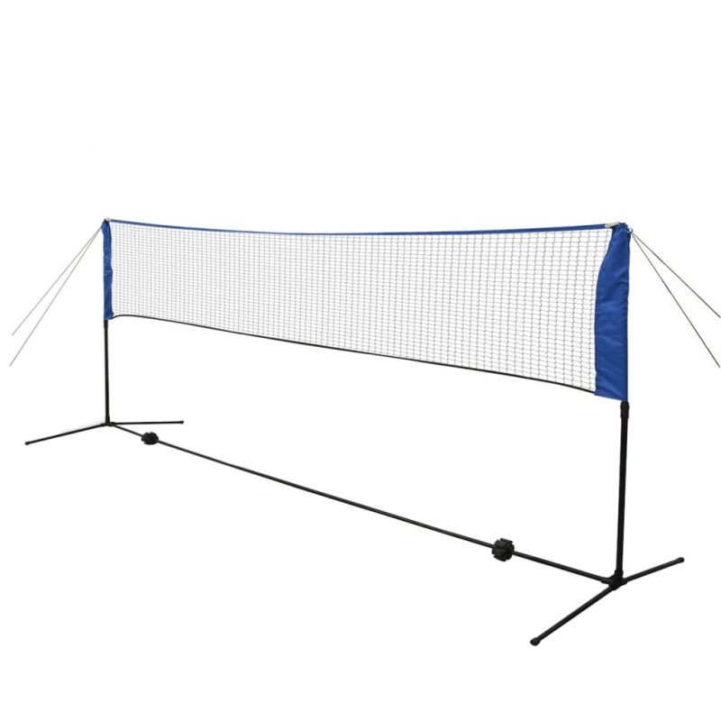 Komplet mreže za badminton s perjanicami 300x155 cm