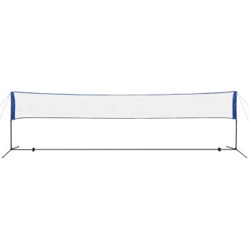 Mreža za badminton s perjanicami 600x155 cm