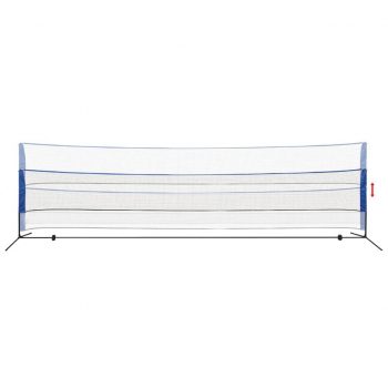 Mreža za badminton s perjanicami 600x155 cm