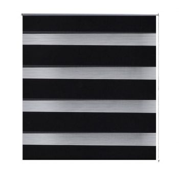 Črtasti Zebra Rolo / Senčilo velikost 70 x 120 cm Črna barva