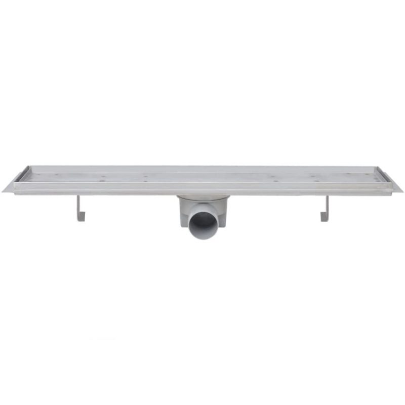 Kanaleta za tuš 2 kosa 630x140 mm nerjaveče jeklo