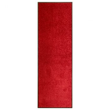 Pralni predpražnik rdeč 60x180 cm
