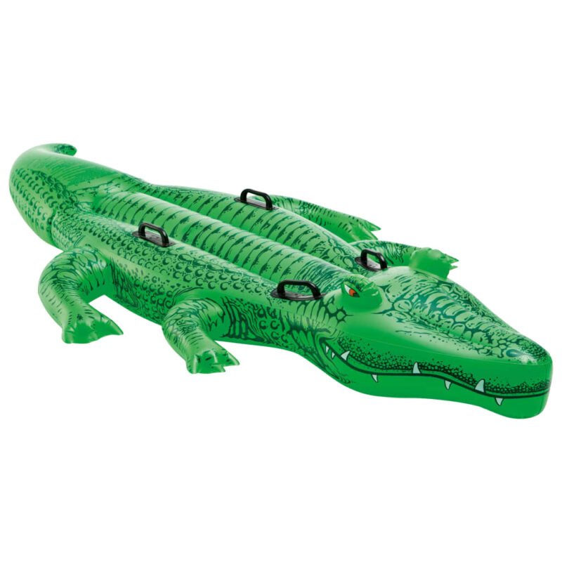 Intex Napihljiva blazina aligator 203x114 cm