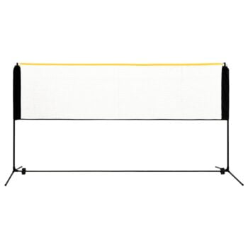 Nastavljiva mreža za badminton 300x103x94-158 cm kovinska