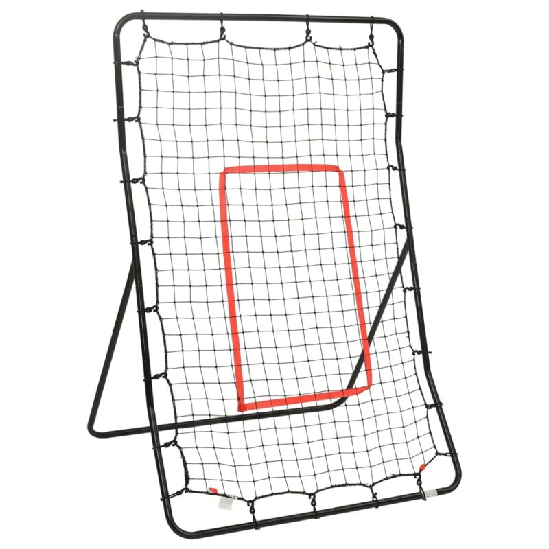 Mreža za vračanje softball žog 88x79x137 cm jeklo