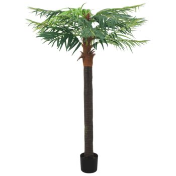 Umetna palma datljevec z loncem 215 cm zelena