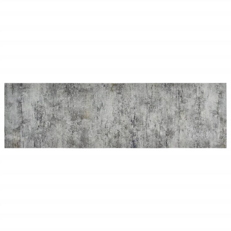 Kuhinjska preproga pralna beton 60x180 cm žamet