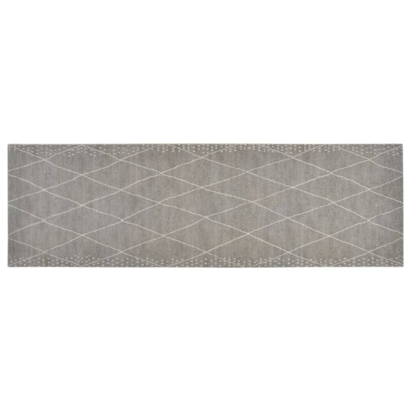 Kuhinjska preproga pralna rombi 60x180 cm žamet