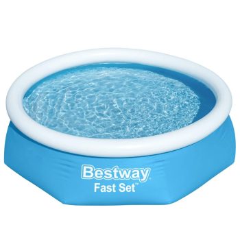 Bestway Fast Set Napihljiv bazen okrogel 244x66 cm 57265