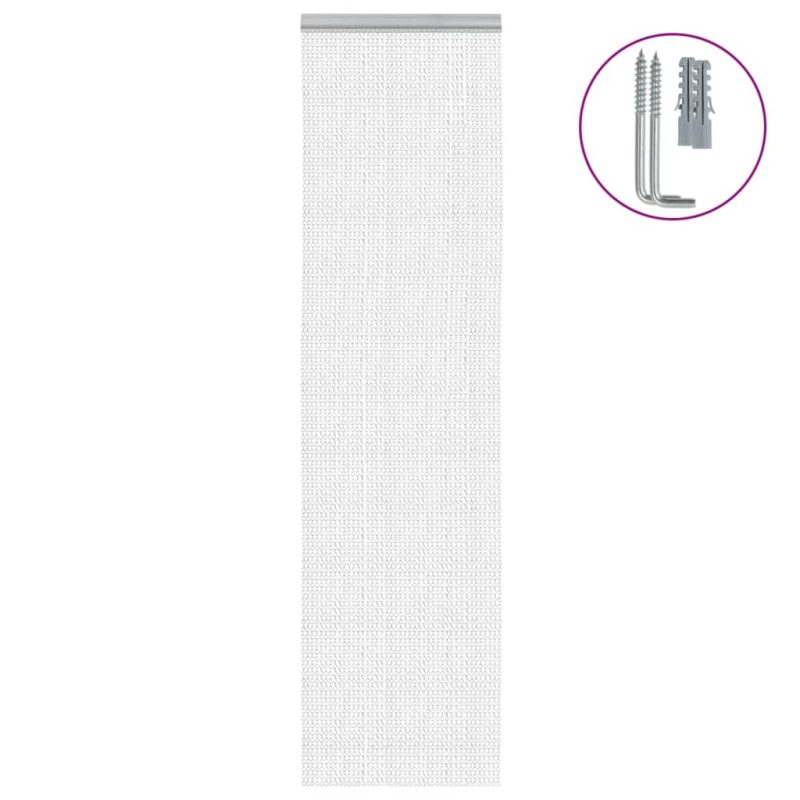 Verižna mreža proti mrčesu za vrata 56x186 cm aluminij